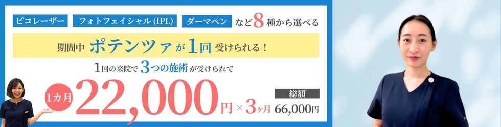 スキンなる毛穴シミ改善プラン66,000円